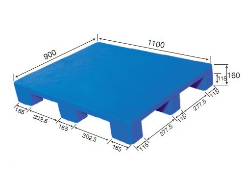 1109A平板九腳塑料托盤