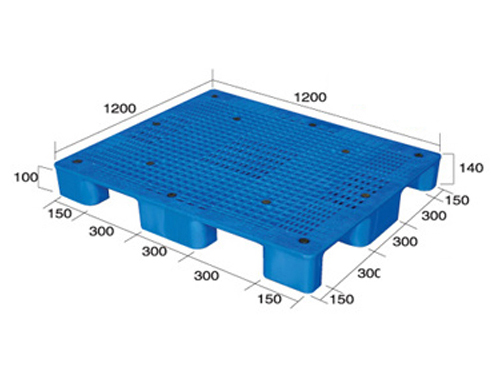 1212網(wǎng)格九腳塑料托盤